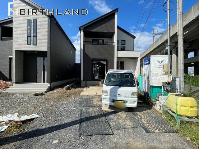 新築戸建・新築建売　郡山市富久山町久保田岡ノ城　行健小・行健中の外観|〈5号棟〉2026年10月完成予定です！現地ご案内可能です♪お気軽にお問い合わせください！