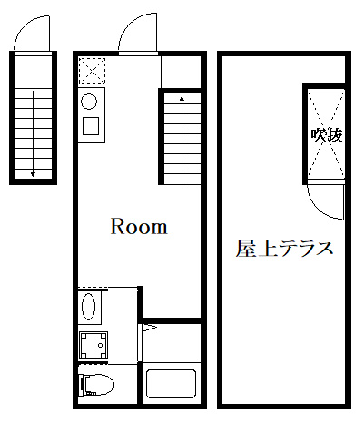 The Terrace 鵠沼藤ヶ谷の間取り