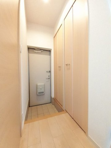 ソレイユの玄関|落ち着いた玄関です