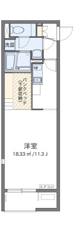 レオネクストスマイルタウンⅡの間取り|代表的な間取のため実際の間取とは異なる場合があります
