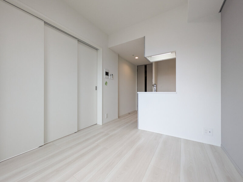 福岡市東区千早５丁目の賃貸マンションの居間・リビング