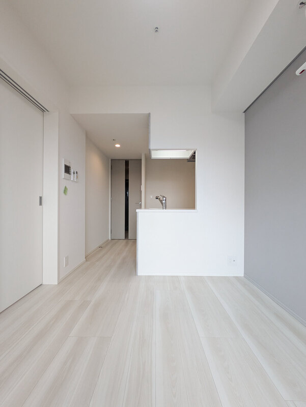 福岡市東区千早５丁目の賃貸マンションの居間・リビング