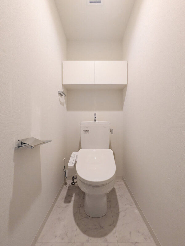 福岡市東区千早５丁目の賃貸マンションのトイレ
