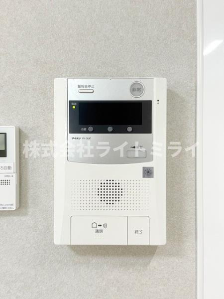 リエール若松町のセキュリティ