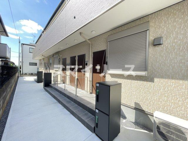 サンライズ柏明原の玄関