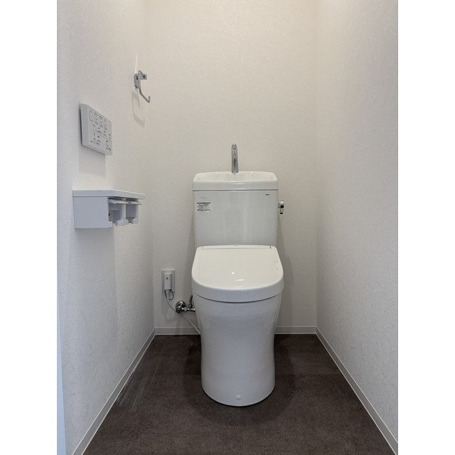 藤沢市石川5丁目アパートのトイレ|トイレです