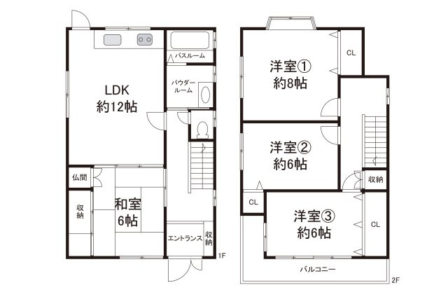 堺市中区新家町の間取り|リフォームの詳細についてはお問い合わせください。