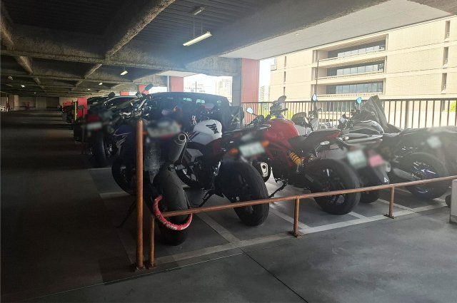 グレイスランドマーク堺・光明池のその他共用部分|バイク置き場