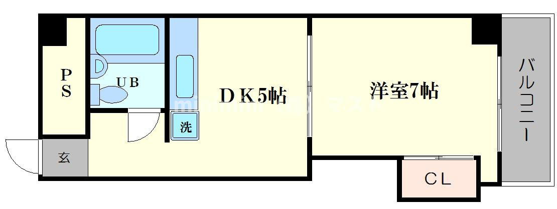 メゾンブランカの間取り