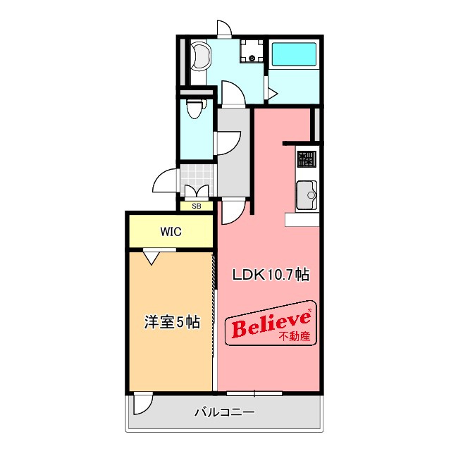 アリス京町壱番館の間取り|使い勝手の良い間取りです♪