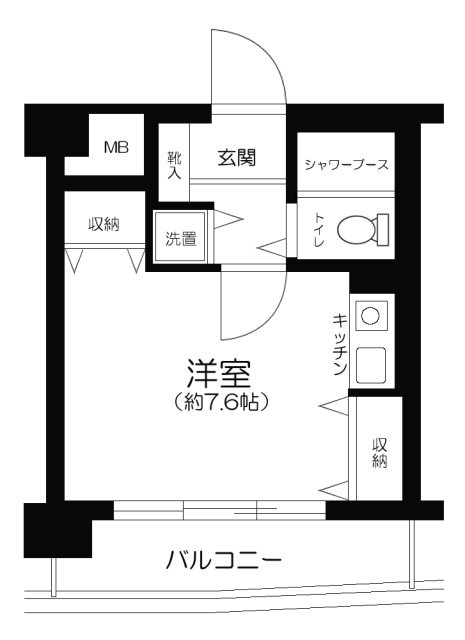 ダイアパレス赤坂の間取り