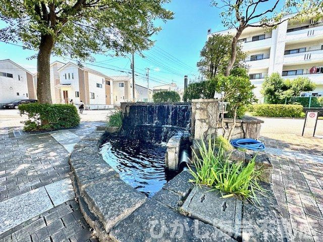 コスモ茅ヶ崎プレシオの中庭|中庭