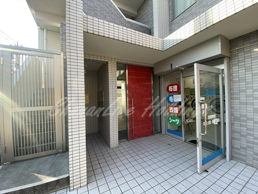 川崎市高津区諏訪１丁目の賃貸マンションのエントランス