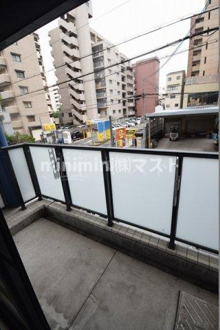 ブルービー桜川駅前のバルコニー