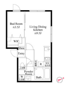 CASA PIAZZA 浅草蔵前の間取り