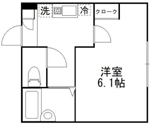 練馬区桜台５丁目のアパートの間取り