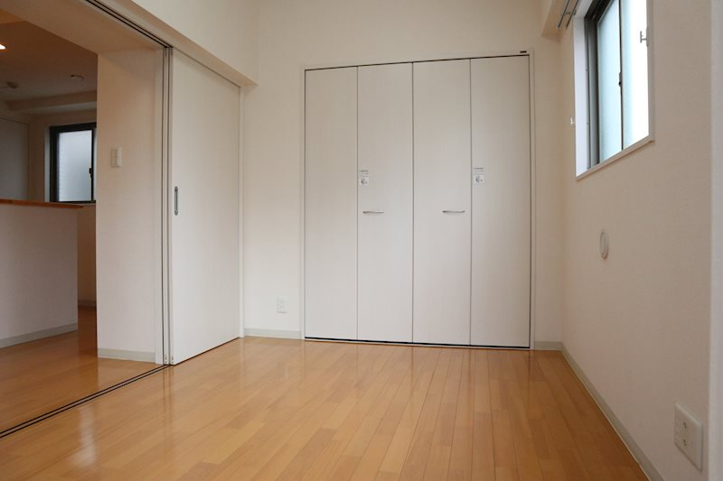 アールクレスト秋葉原の寝室