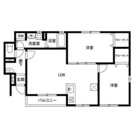 リーブル和の間取り