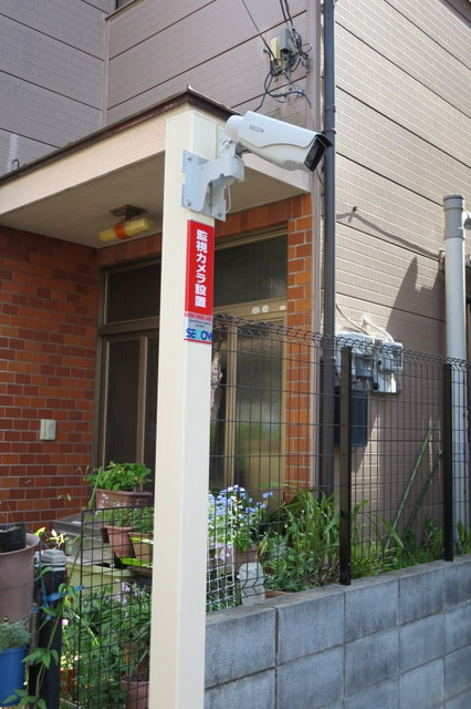 パークメゾン楠三和のセキュリティ|★防犯カメラ★