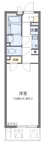 【間取り】 | レオネクストヴァレッタ | 代表的な間取のため実際の間取とは異なる場合があります