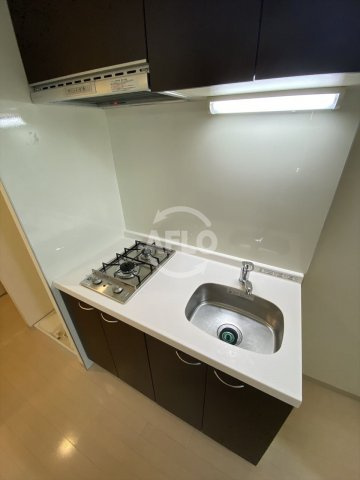 エステムプラザ大手前エヴァースのキッチン|エステムプラザ大手前エヴァース　2口ガスシステムキッチン