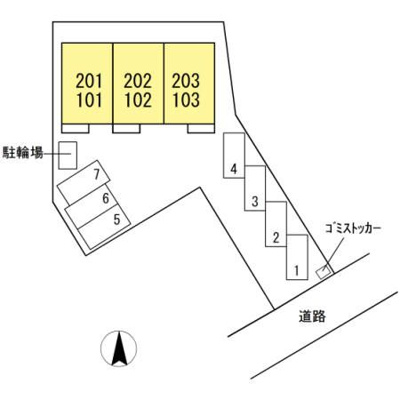 【区画図】 | ボヌール末広(ボヌールスエヒロ)