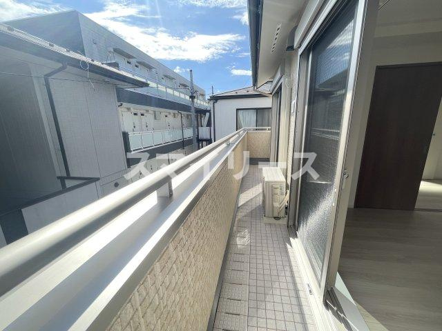 サンライズ柏明原のバルコニー
