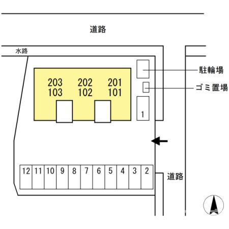 メゾン エトワールの区画図