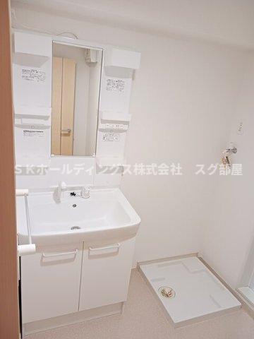 サンリットタウン日高Ⅱの洗面所