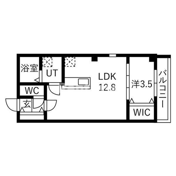 アヴァンセ一宮の間取り