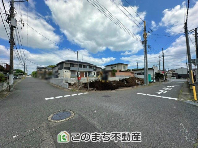 CRADLEGARDEN宇都宮市中岡本町第11の前面道路含む現地写真|前面道路含む現地写真