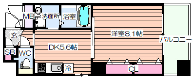 【間取り】 | ノルデンハイム江坂Ⅱ