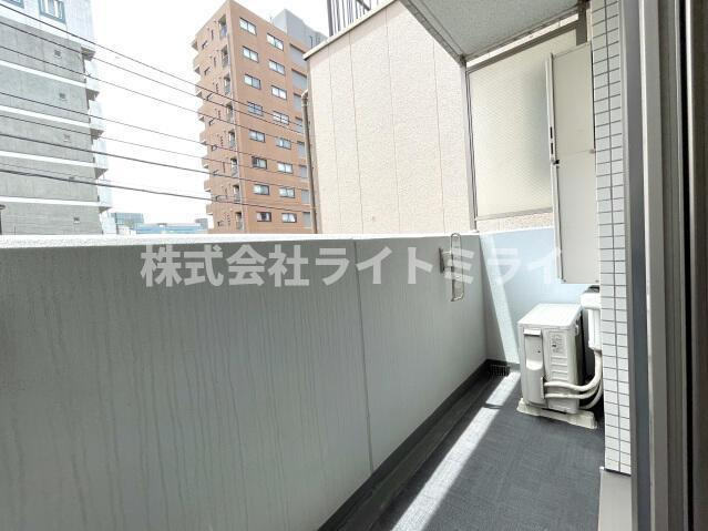 スカイコート田端第３のバルコニー