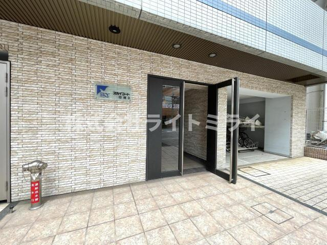 スカイコート田端第３のエントランス