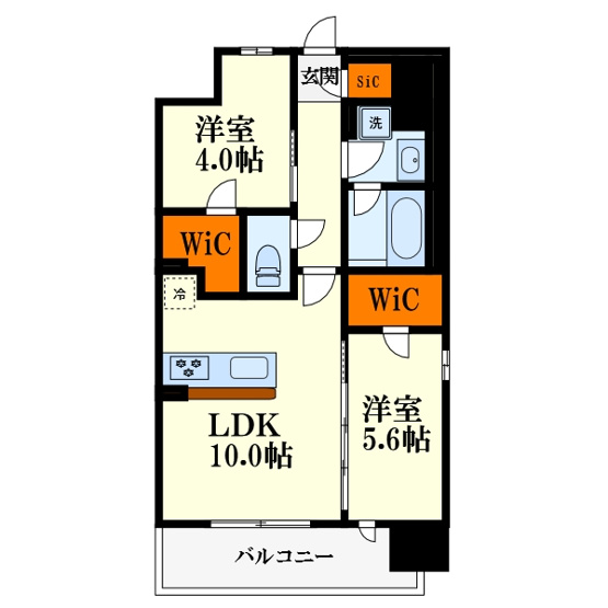 【間取り】 | スプランディッド大阪EAST