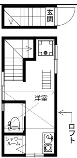 【間取り】 | サークルハウス江古田弐番館 | 間取りです。