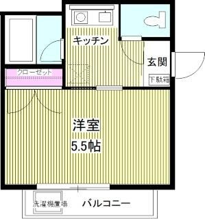 ピアーチェ落合の間取り