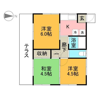 【間取り】 | 中村貸家2