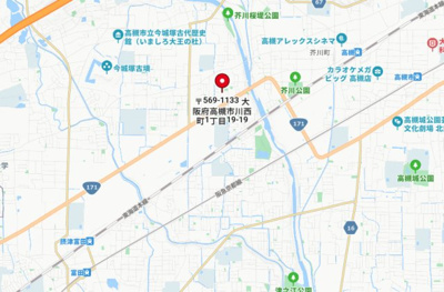 【地図】 | 川西町1丁目邸　L棟