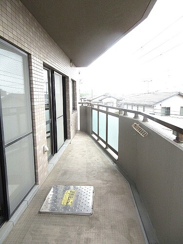 サーパス住吉のバルコニー|バルコニー　※前回募集時2024年08月の写真