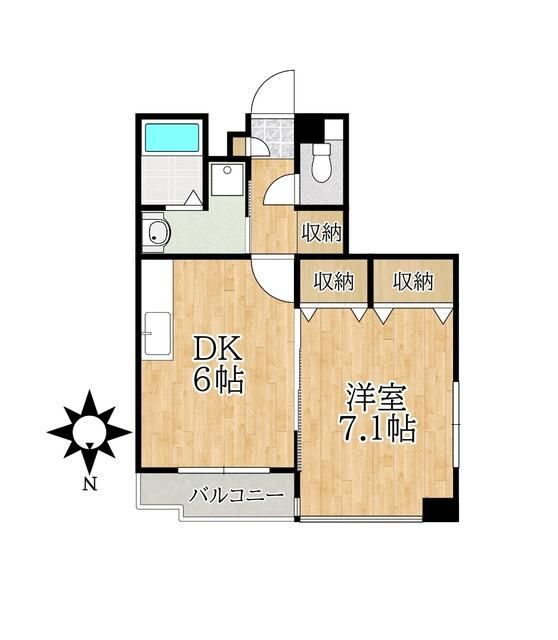 モラダの間取り