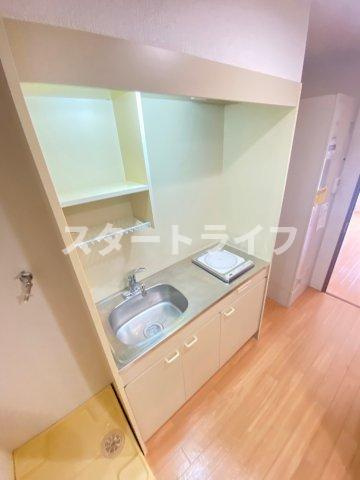 大阪市淀川区西中島７丁目の賃貸マンションのキッチン