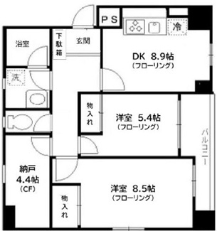 【間取り】 | メゾン冨田