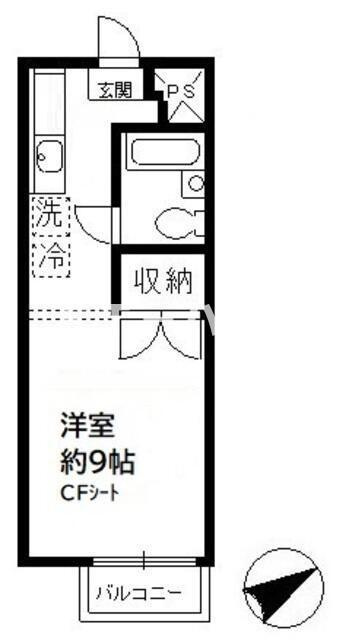 ハス　ニューハウンの間取り