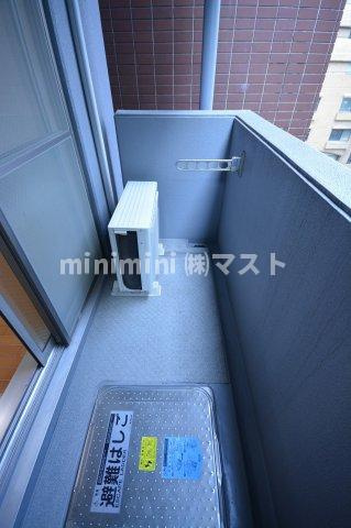 エスリード福島駅前のバルコニー