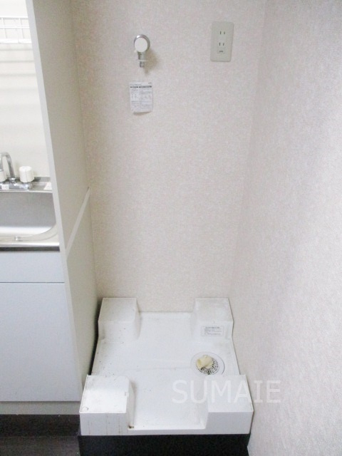 ホクスイ並木ハイツの内装|室内洗濯機置き場☆