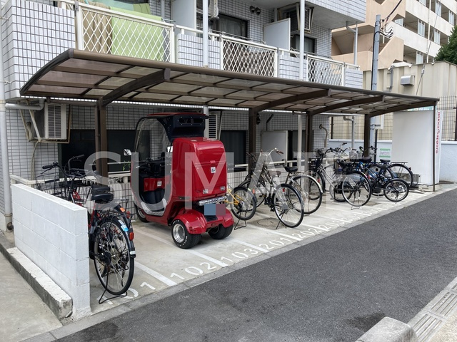 ホクスイ並木ハイツのその他共用部分|敷地内駐輪場。