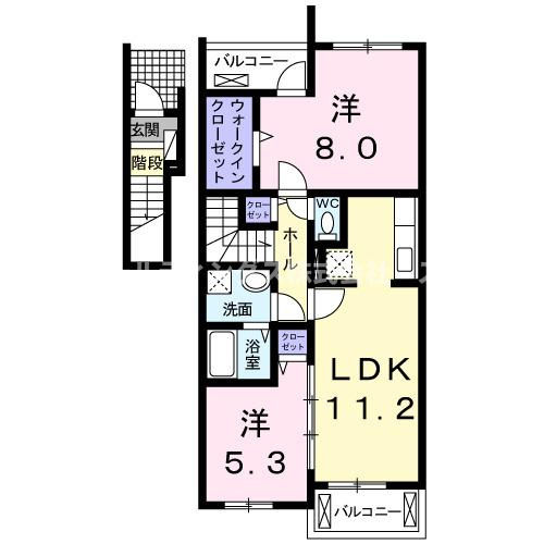 ブライトンコートの間取り