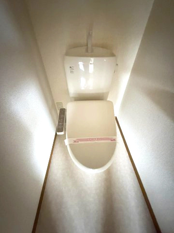 宇部市大字上宇部のアパートのトイレ|トイレも気になるポイント