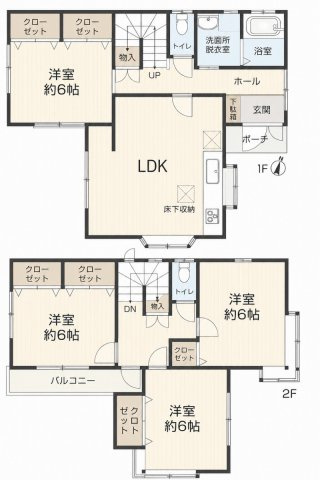 【間取り】 | 戸建 川崎市多摩区長尾７丁目 | 間取りです。